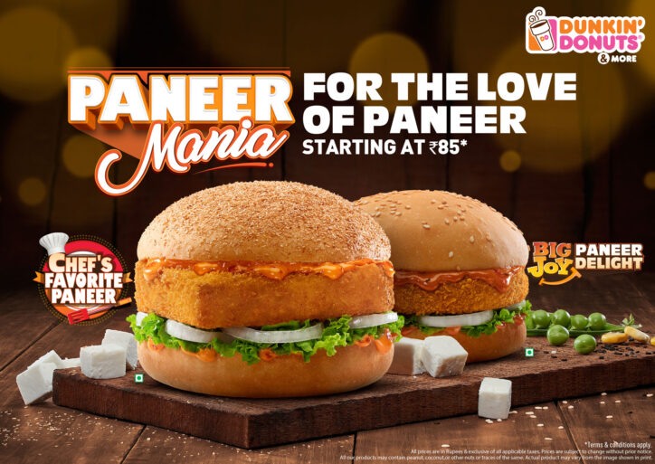 Dunkin Donuts, Chandigarh burger